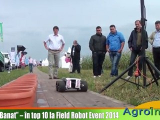 Robotul BANAT - in top 10 la Field Robot Event 2014