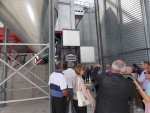 Premieră europeană: Uscător de cereale funcţional pe baza unei instalaţii termice alimentate cu peleți din paie