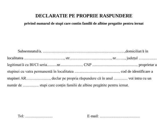 declaratie stupi_b declaratie stupi_b