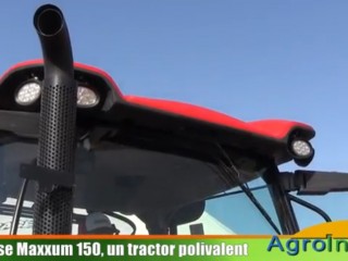 Noul Case Maxxum 150, un tractor polivalent