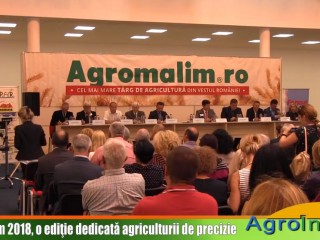 Agromalim 2018, o ediţie dedicată agriculturii de precizie