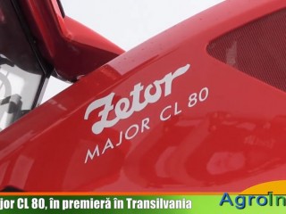 Zetor Major CL 80, în premieră în Transilvania