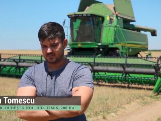 Peste 8 tone de orz la hectar în ferma lui Călin Tomescu! Ce a făcut diferenţa dintre orz şi grâu?